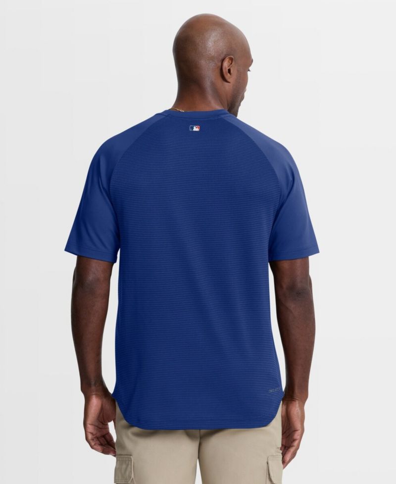 Men's Royal New York Mets Authentic Collection Batting Practice Pre-Game Raglan Dri-FIT T-Shirt