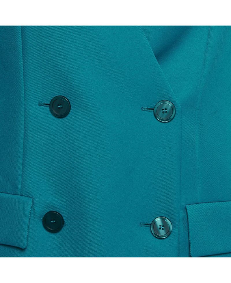 Women's Gabardine Long Sleeve Blazer Dress
