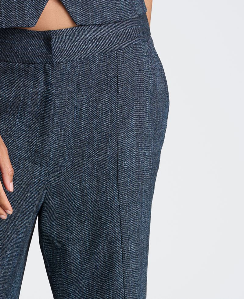 Women's High-Rise Slit Flare Pants