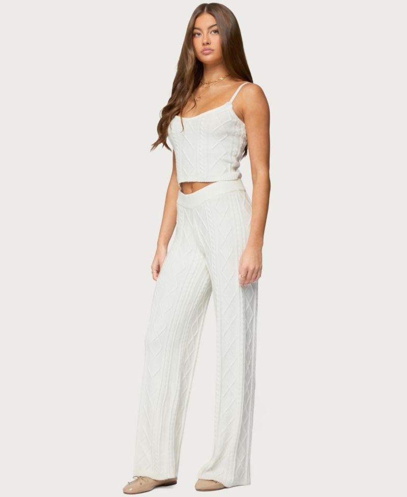 Women's Louise Cable Knit Tank Top