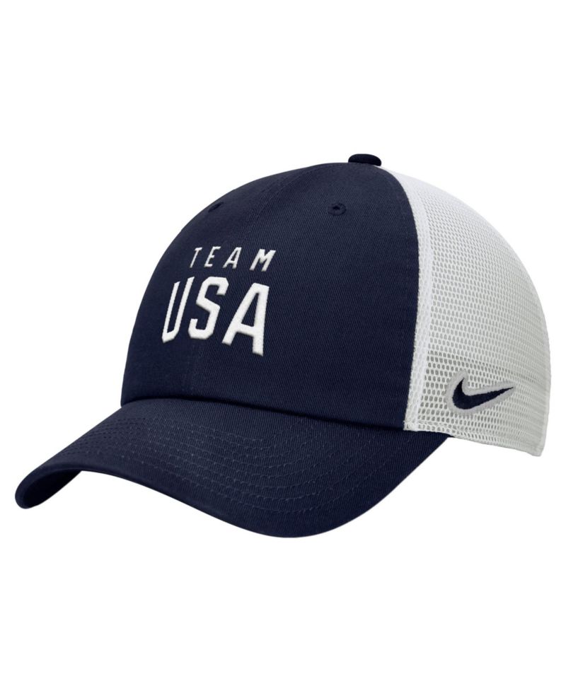 Men's Navy Team USA Club Trucker Adjustable Hat