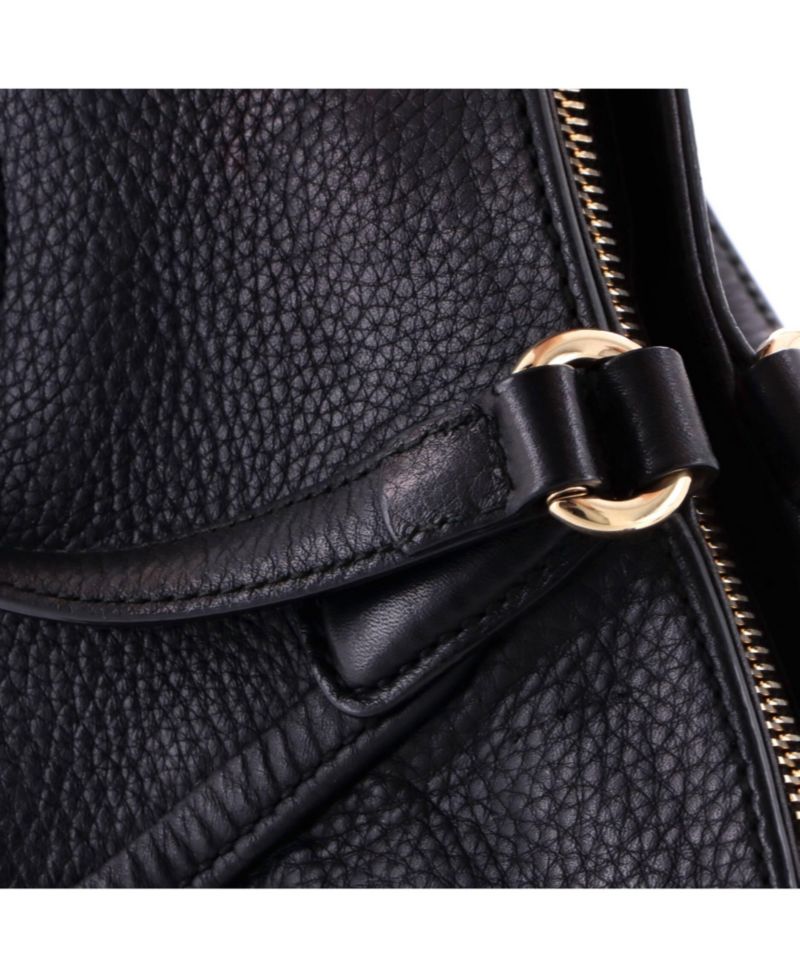 Small Soho Convertible Top Handle Bag Leather