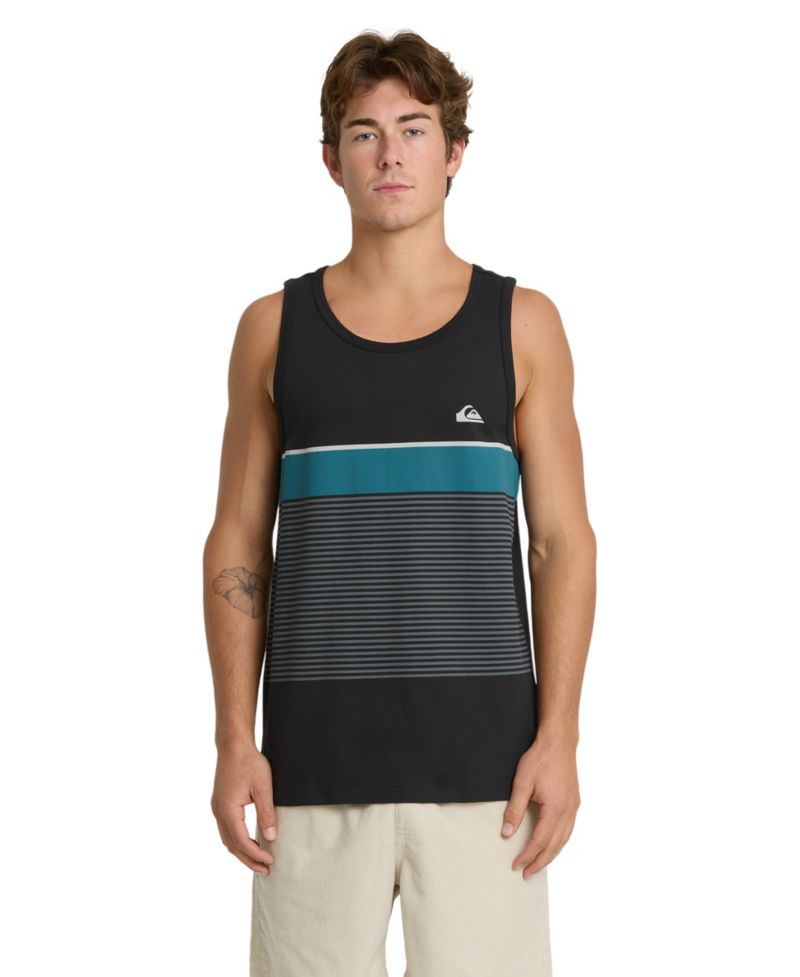 Men's Tijuana Striped Cotton Tank Top