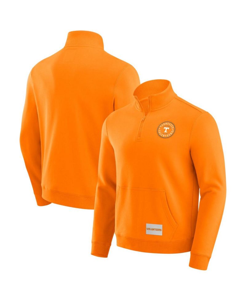 Darius Rucker Collection by Men's Tennessee Orange Tennessee Volunteers Quarter-Zip Pullover Hoodie
