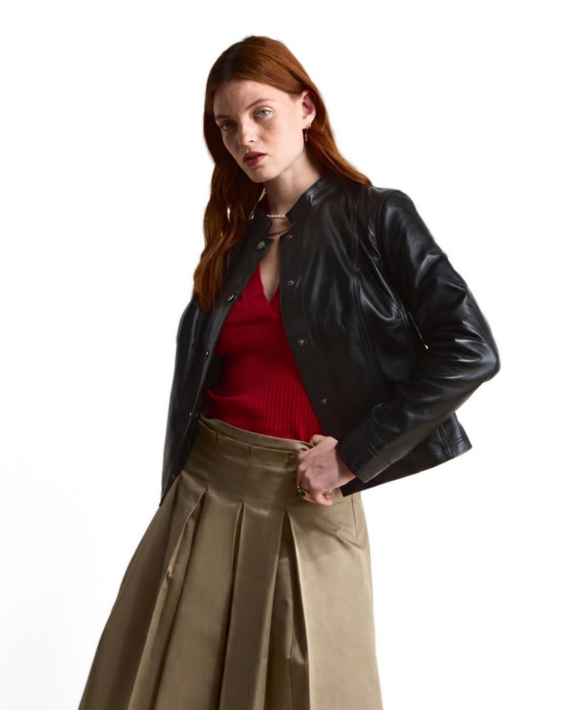 Women's Amelia Leather Jacket