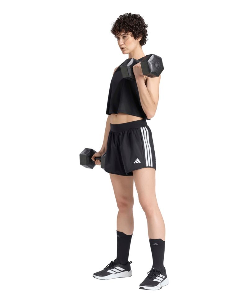 Women's Pacer Workout Flex 3-Stripes Training Shorts