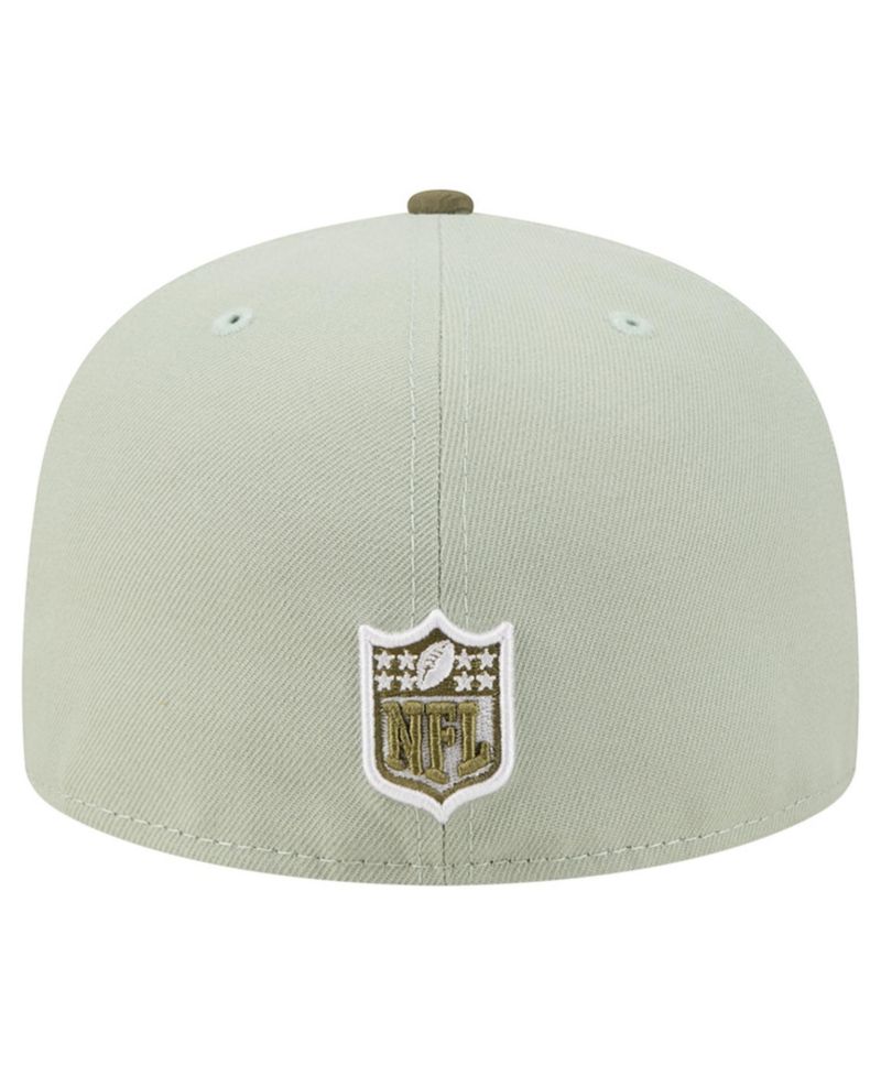 Men's Light Green/Olive Green Bay Packers Color Pack 59FIFTY Fitted Hat