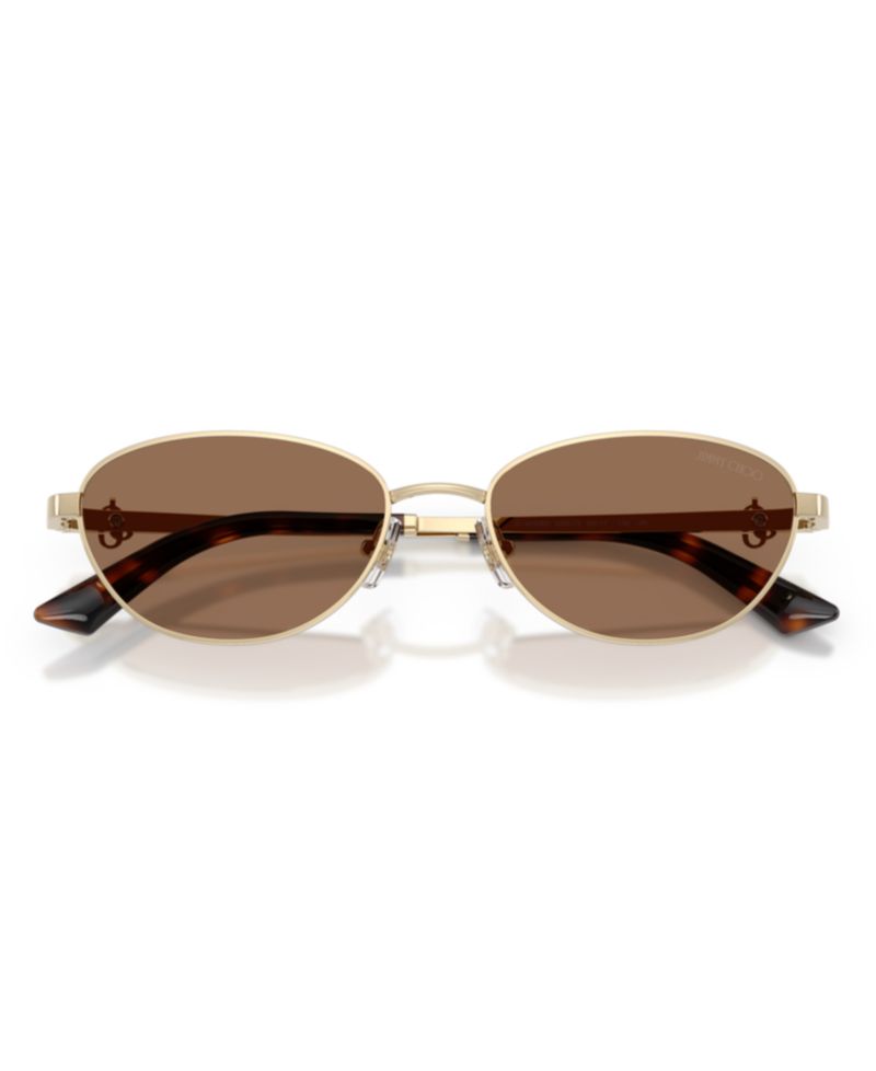 Women's Oval Steel Sunglasses JC4032BD