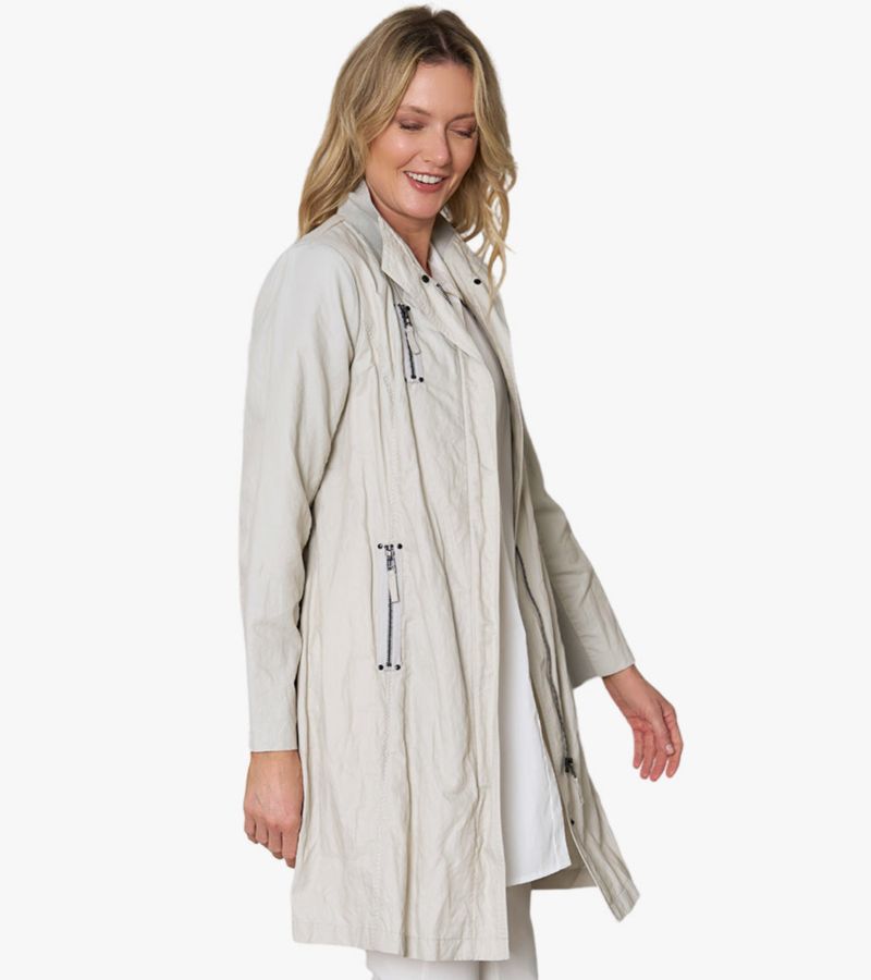 Women's Water Repellent Zip-Front Moto Favorite Jacket