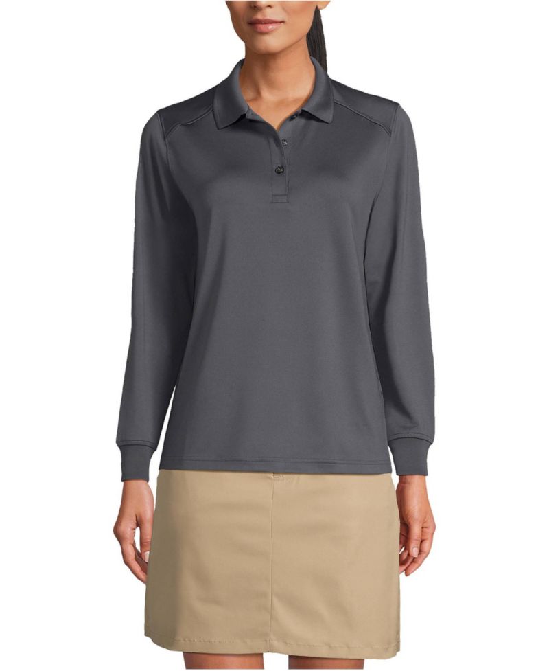 Women's Long Sleeve Rapid Dry Polo Shirt