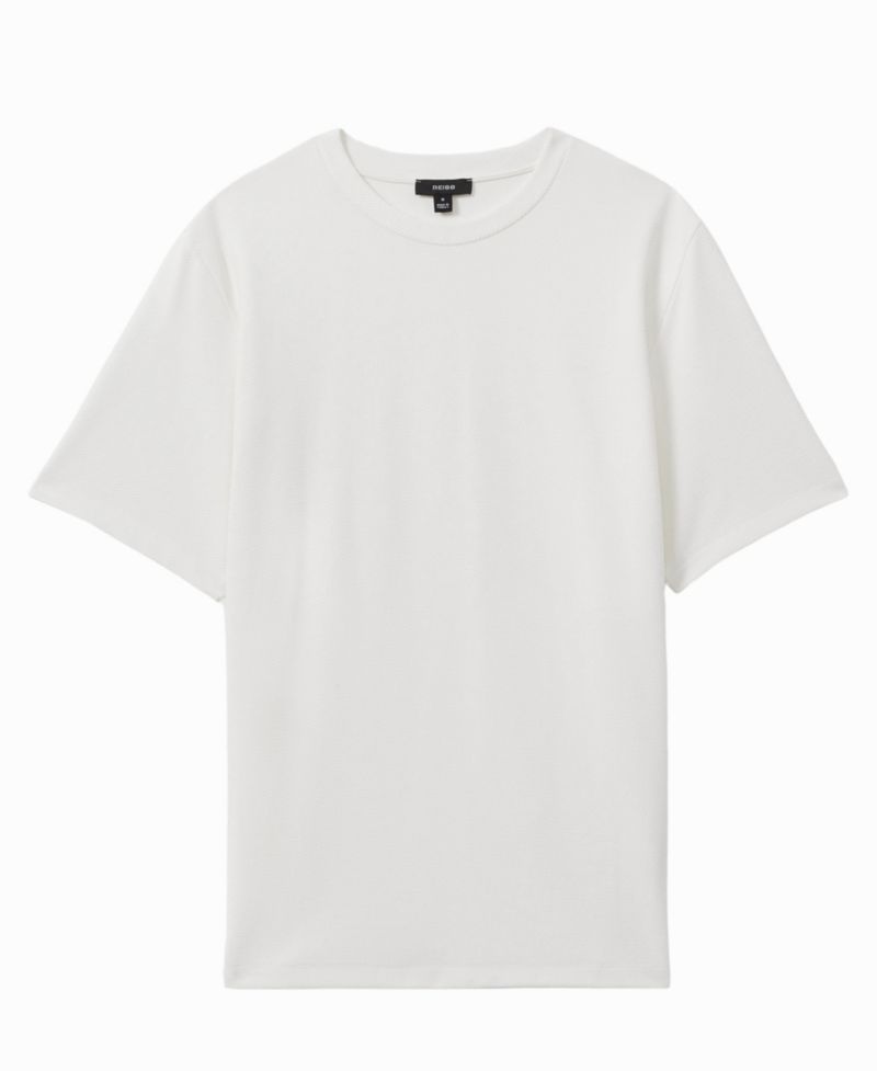 Men's Wick Textured Crew-Neck T-Shirt