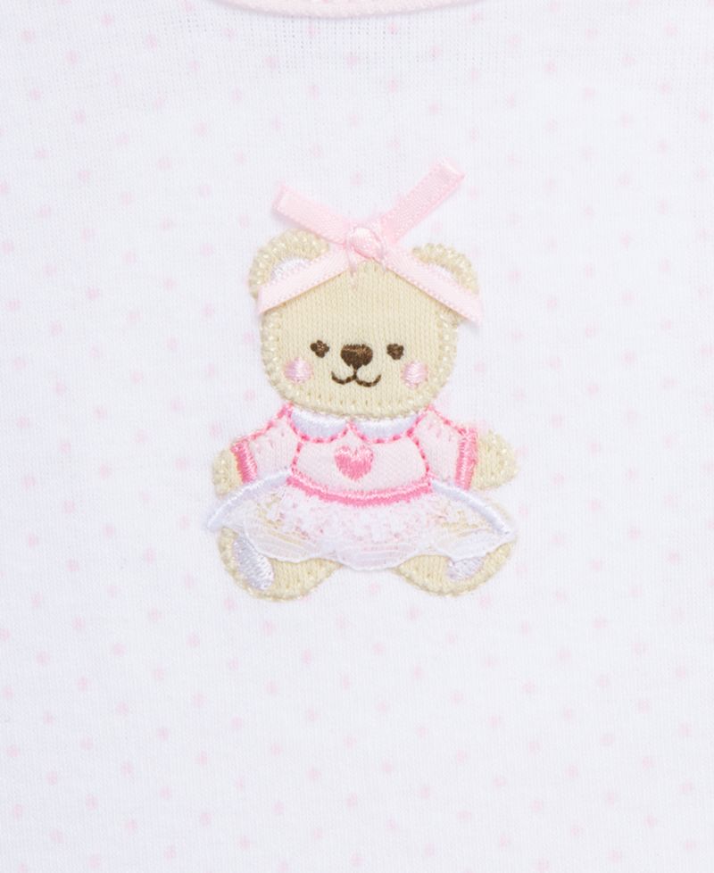 Baby Girls Sweet Bear Cotton Gift Box, 6 Piece Set
