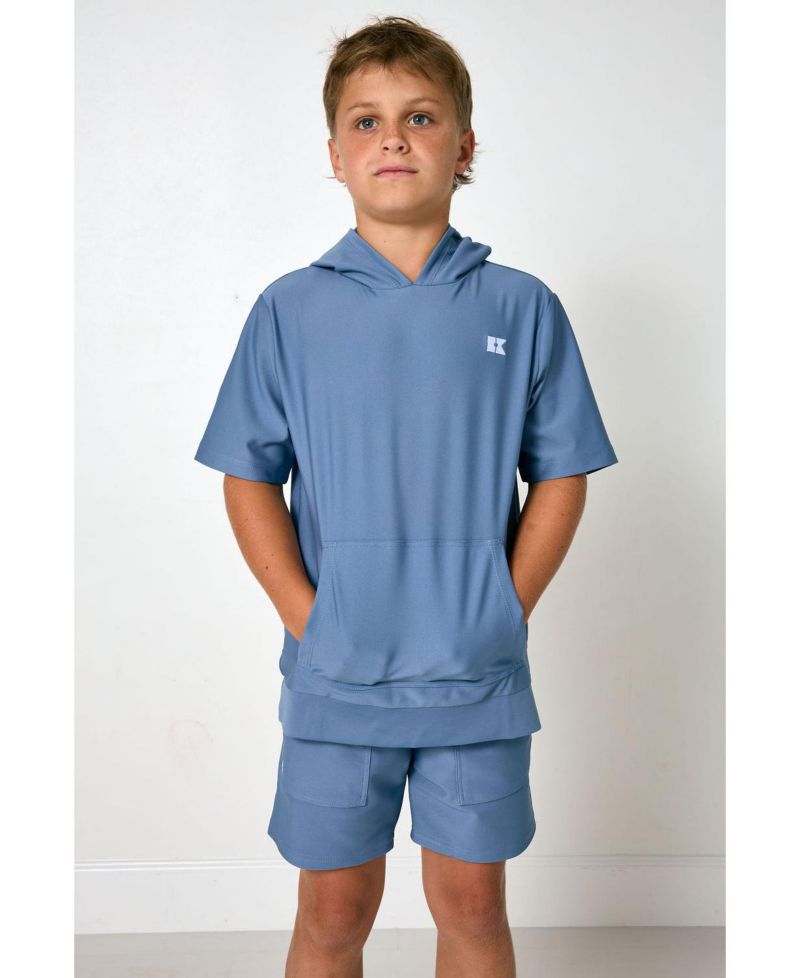 Boys' 2-16 Short Sleeve Hoodie