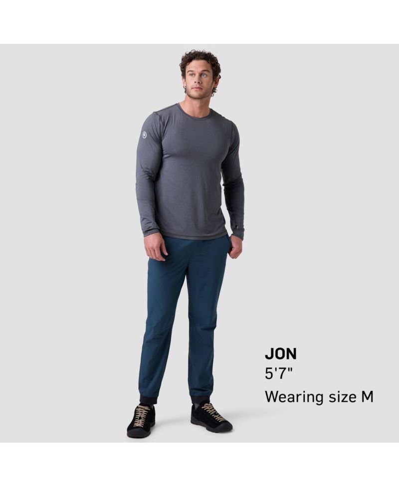 Men's Tahoe Pro LT Sun Long-Sleeve Crew Performance Shirts Long Sleeve