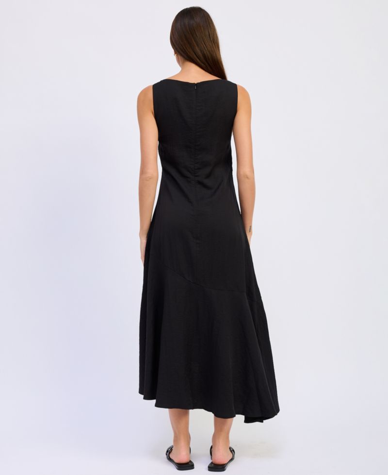 Women's Cara Sleeveless Asymmetric Midi Dress
