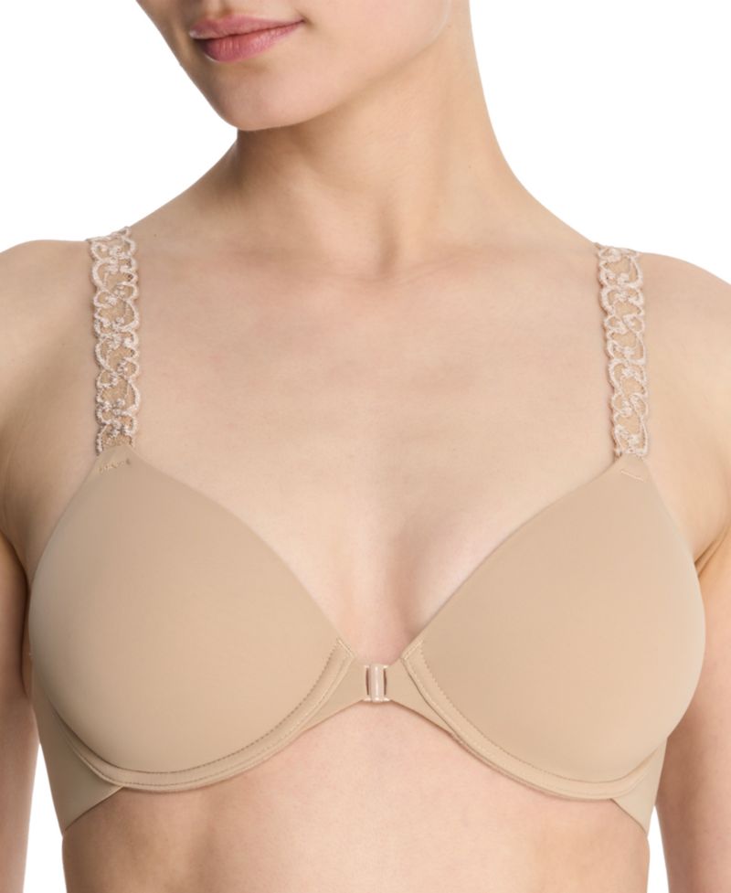 Women's Pure Luxe Convertible Front-Close Contour Underwire Bra 738080