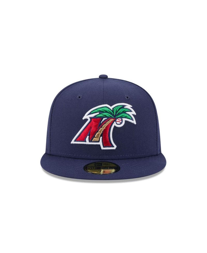 Men's Navy Fort Myers Mighty Mussels Theme Nights 59FIFTY Fitted Hat
