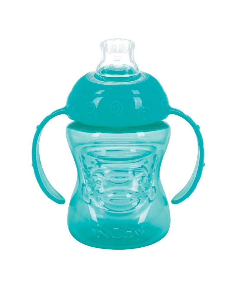 Grip N' Sip Soft Spout No-Spill Trainer Cups, 9-Piece Set