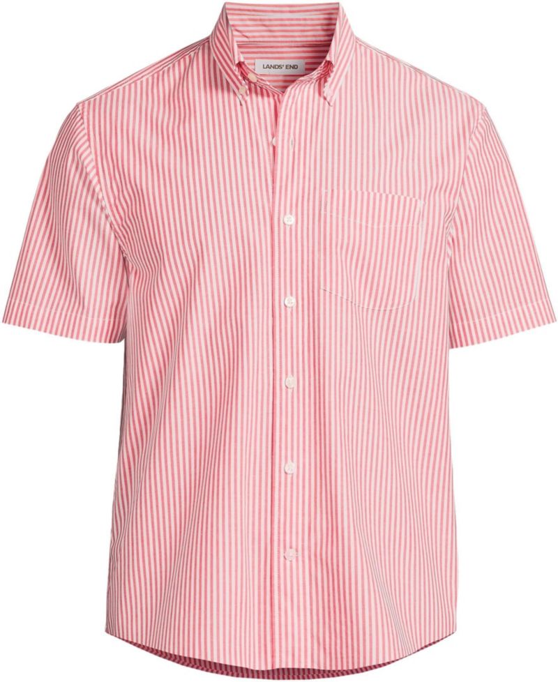 Men's Short Sleeve Poplin Shirt