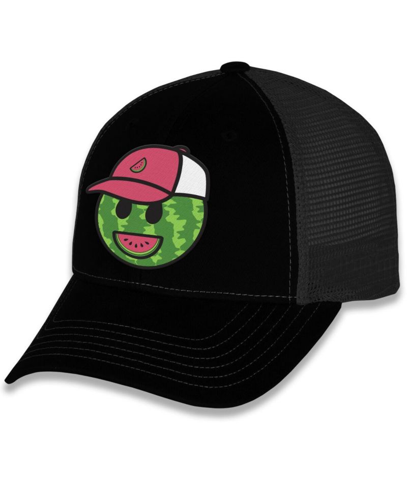 Men's Black Ross Chastain Melon Man Adjustable Hat