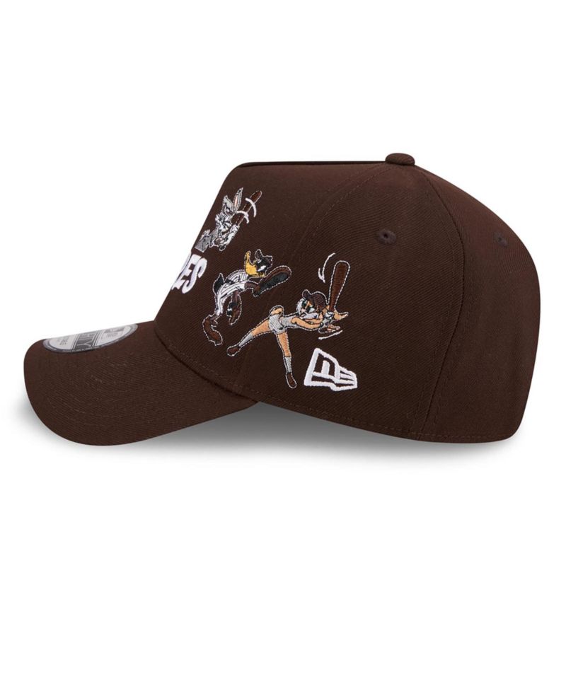 Men's Brown San Diego Padres Looney Tunes A-Frame 9FORTY Adjustable Hat
