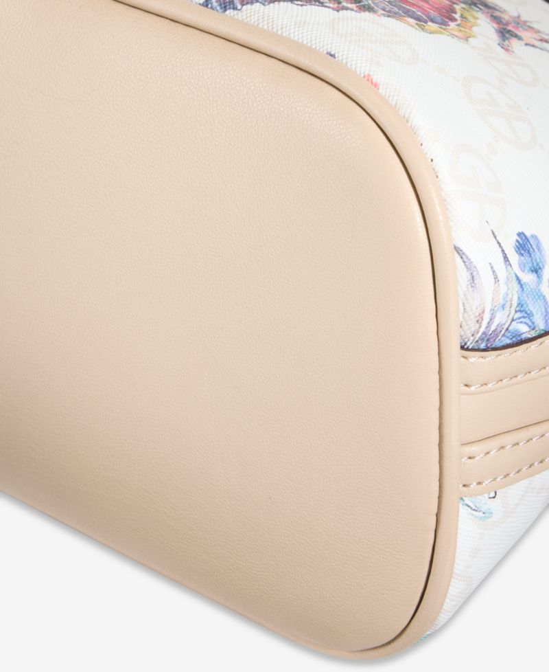Sea Print Mini Dome Satchel