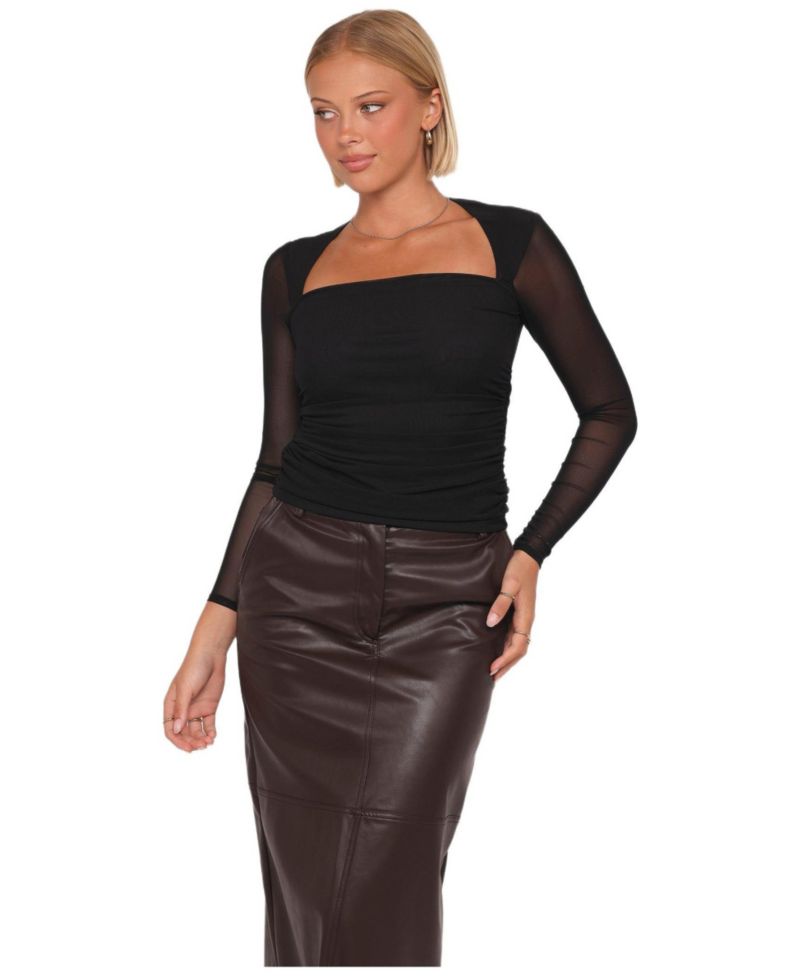 Women's Cerys Mesh Long-Sleeve Top