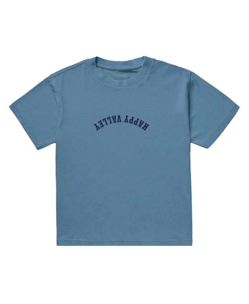 Men's Light Blue Penn State Nittany Lions Upside Down Embroidered Vintage Heavyweight T-Shirt