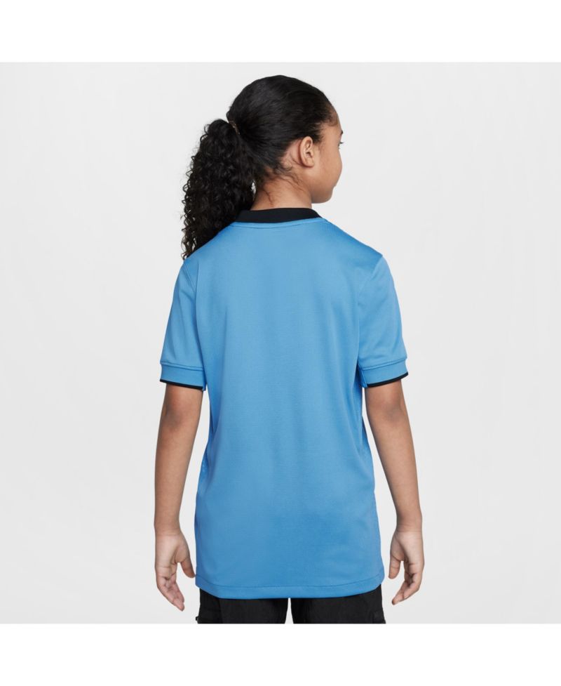 Big Boys and Girls Blue Netherlands Women's National Team 2025/26 Away Replica Jersey