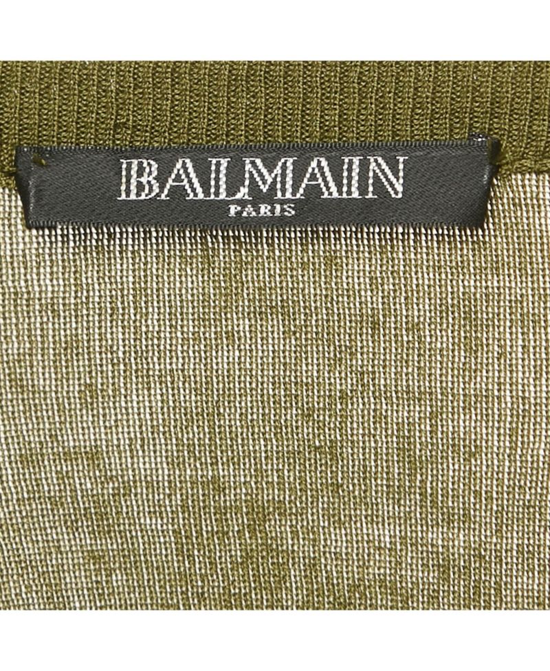 Women's Olive Green Cotton Knit Top