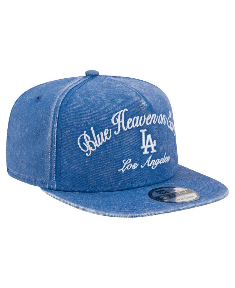 Men's Royal Los Angeles Dodgers City Slogan A-Frame 9FIFTY Snapback Hat