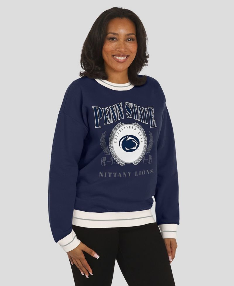Women's Navy Penn State Nittany Lions Seal Sweatshirt