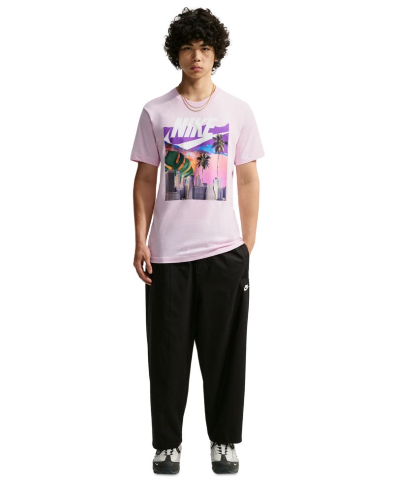 Мужская футболка с рисунком Sportswear Club