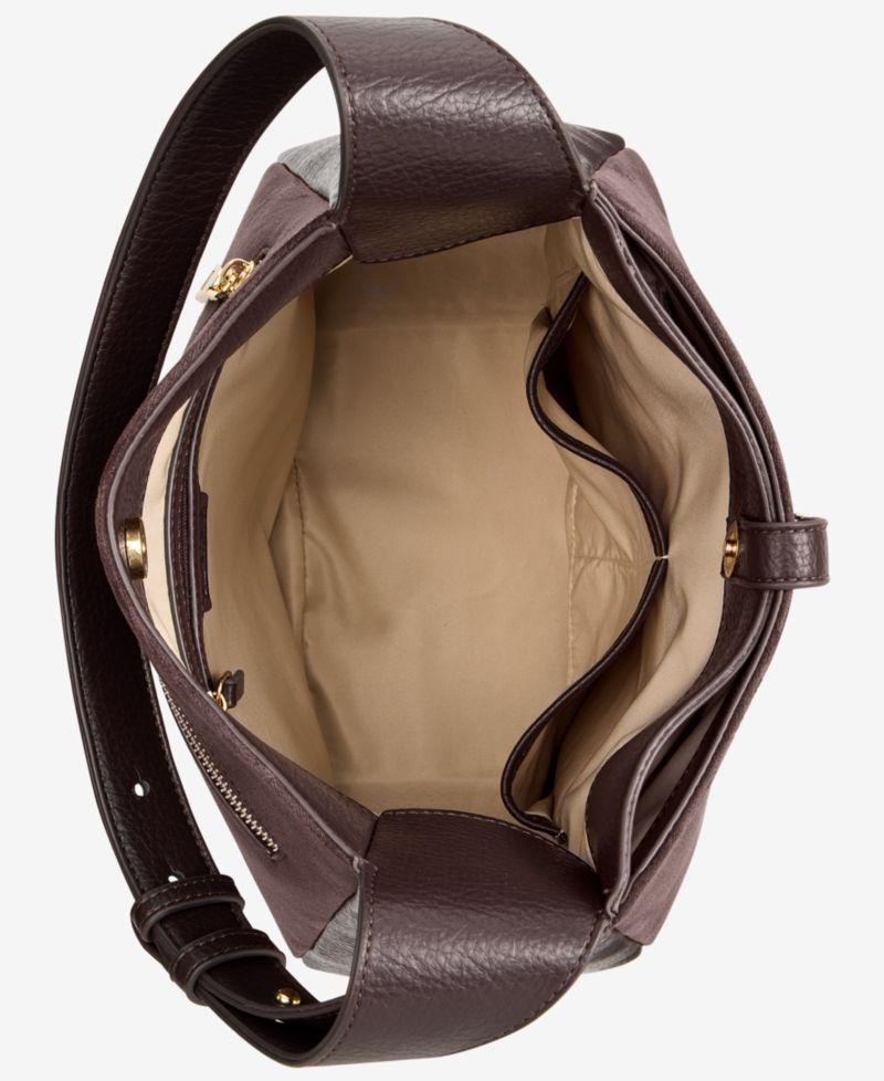 Salee Suede Shoulder Bag
