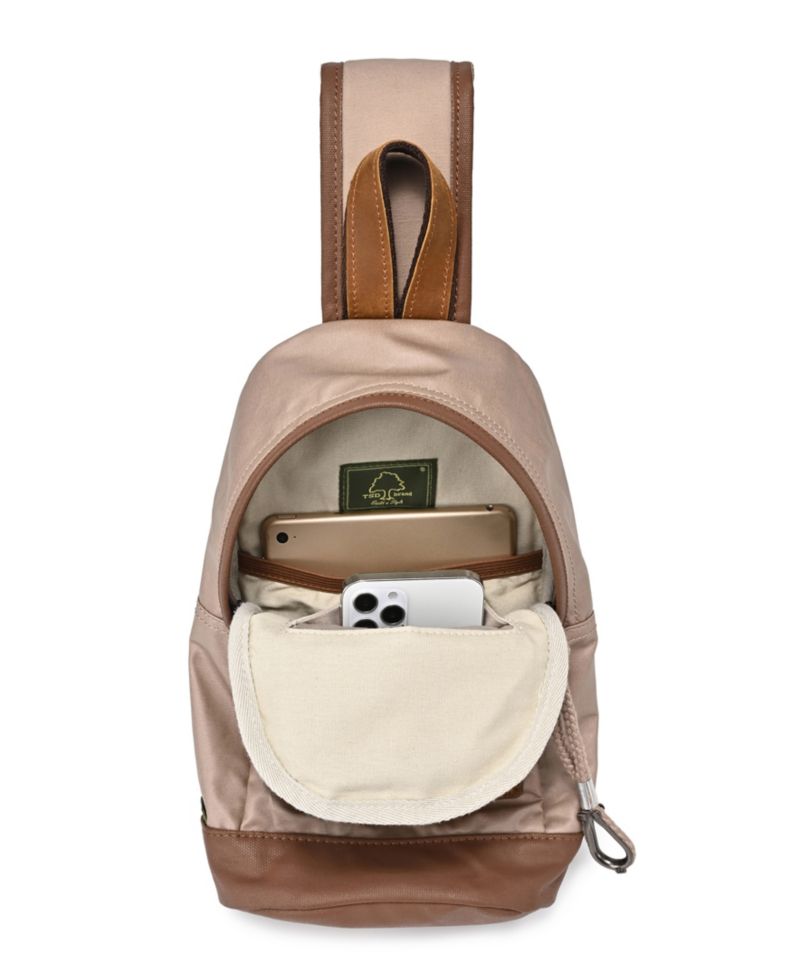 Urban Light Coated Canvas Sling Bag
