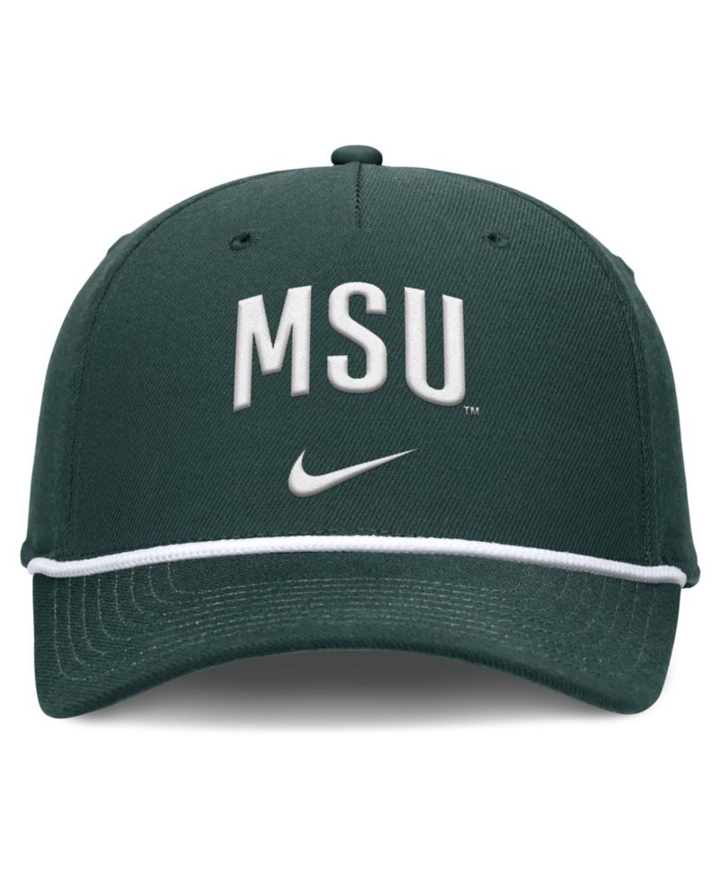 Men's Green Michigan State Spartans Rise Campus Adjustable Hat