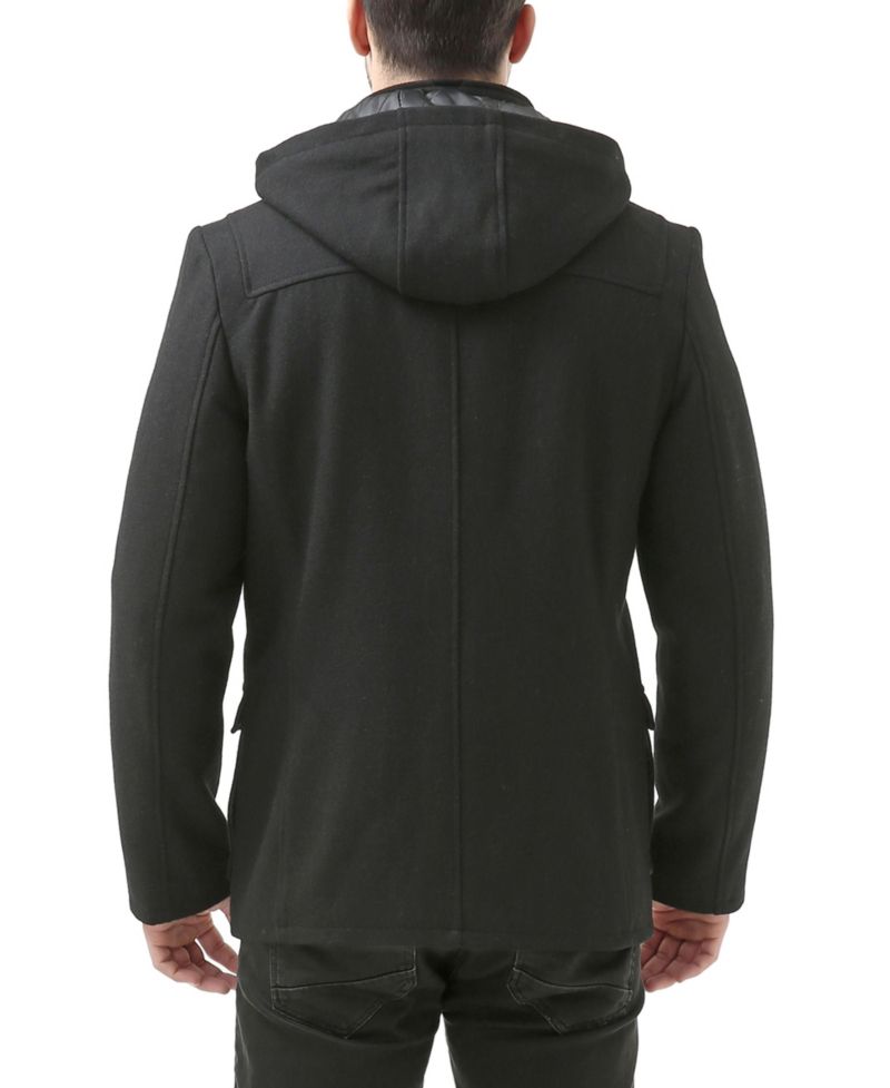 Men's Men Nathan Wool Blend Short Toggle Coat