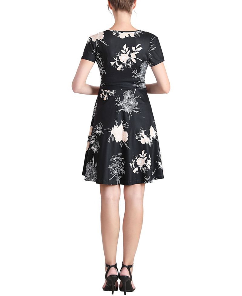 Women's Bess Faux Wrap Nursing Dress