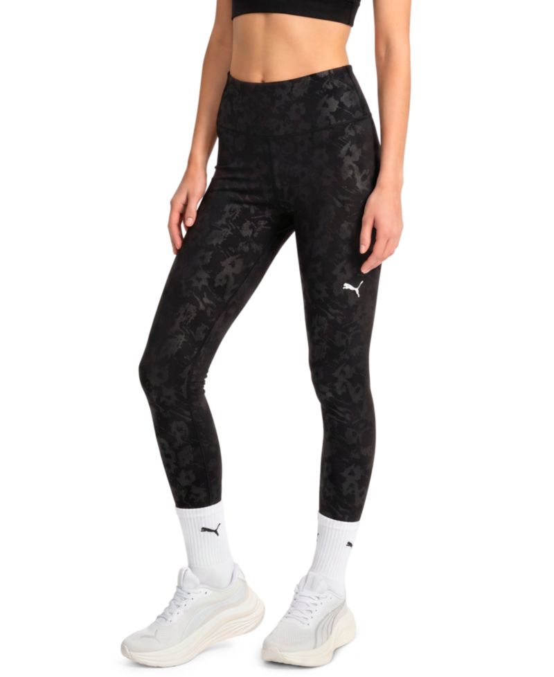 Women's TAD Essential Fast High-Waist 7/8 Length Floral-Print Leggings