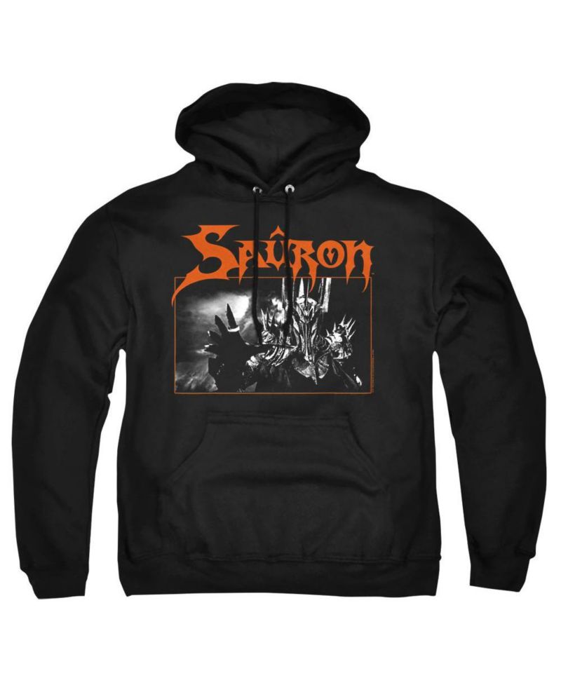 Men's Sauron Graphic Long-Sleeve Cotton-Polyester Blend Hoodie
