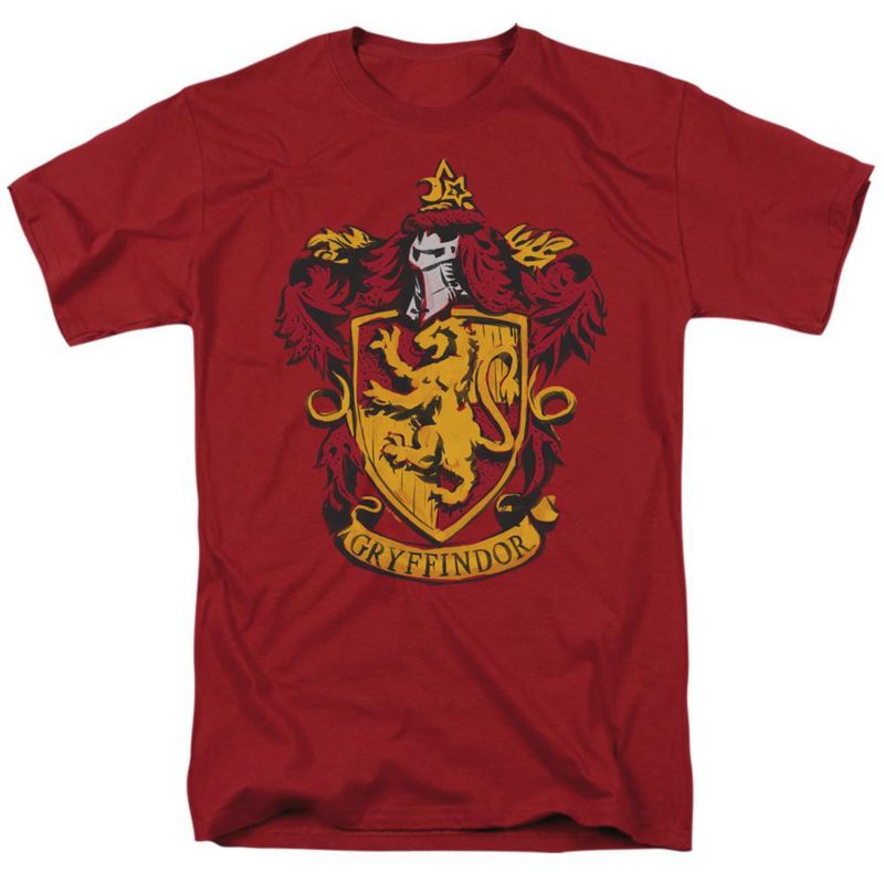 Men's Drawn Gryffindor Crest T Shirt