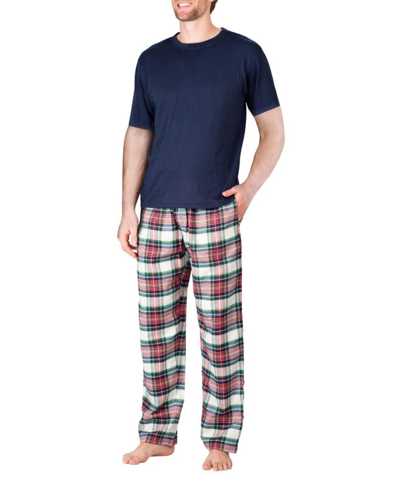 Тёмный Тёмно-синий Tartan Клетка