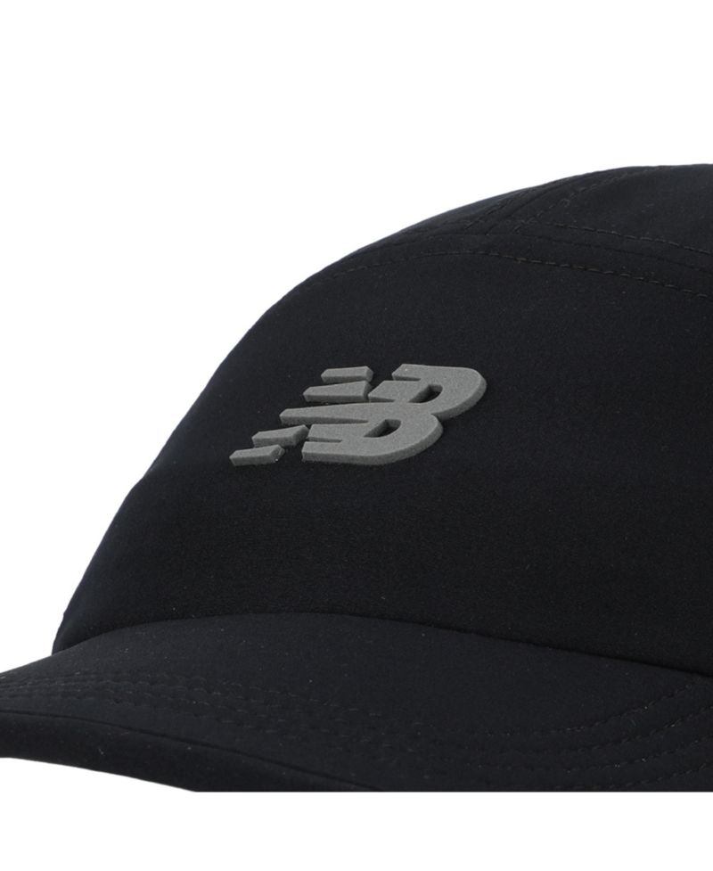 Men's Flying Logo Black 5-Panel Performance Hat