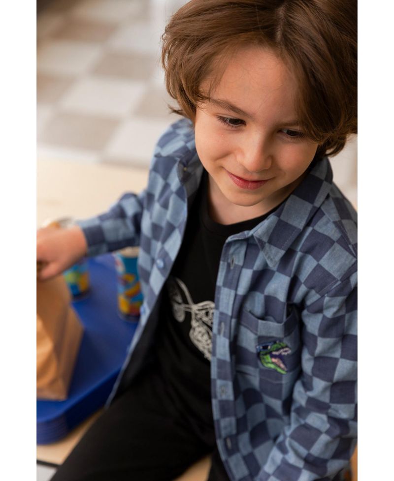 Little and Big Boy 6-12 Long Sleeve T-Shirt