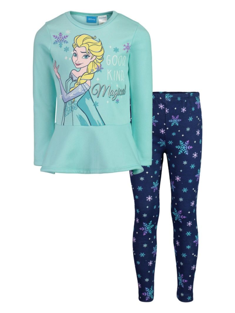 Girls' 2-Piece Sweatshirt and Leggings Set