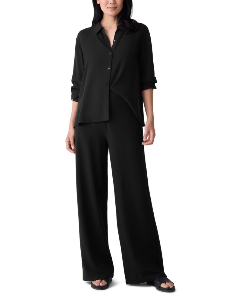 Eileen Fisher Women's High Waist Pants