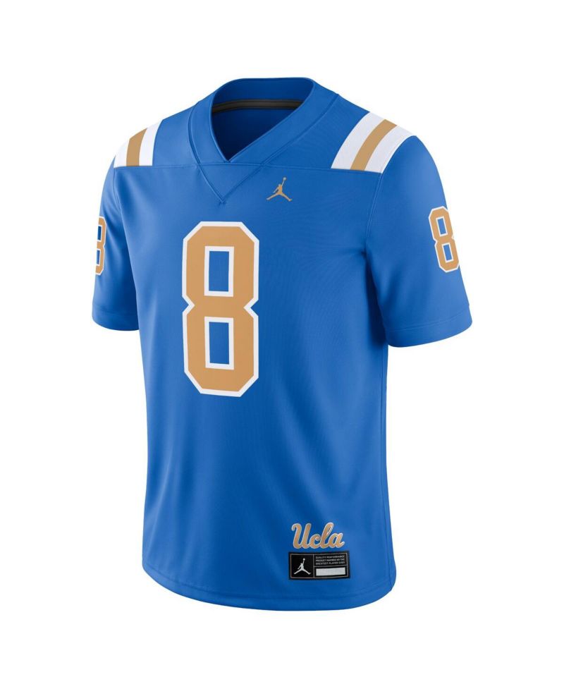 Men's Troy Aikman Blue UCLA Bruins Player Game Jersey