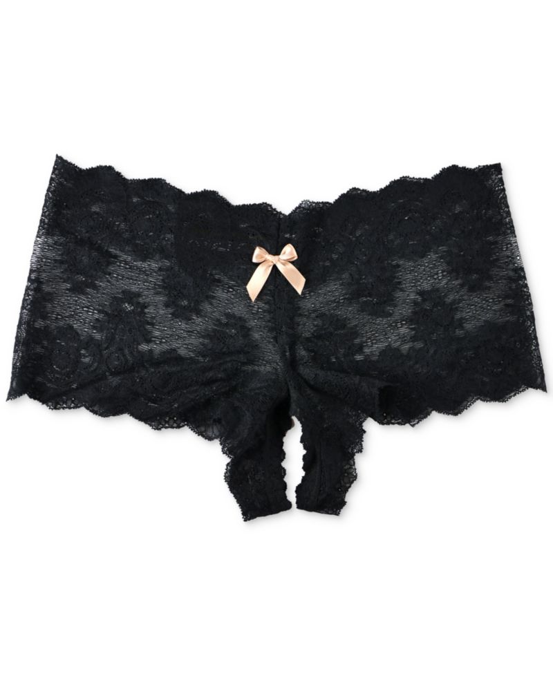 After Midnight Peek-A-Boo Crotchless Brief 972701
