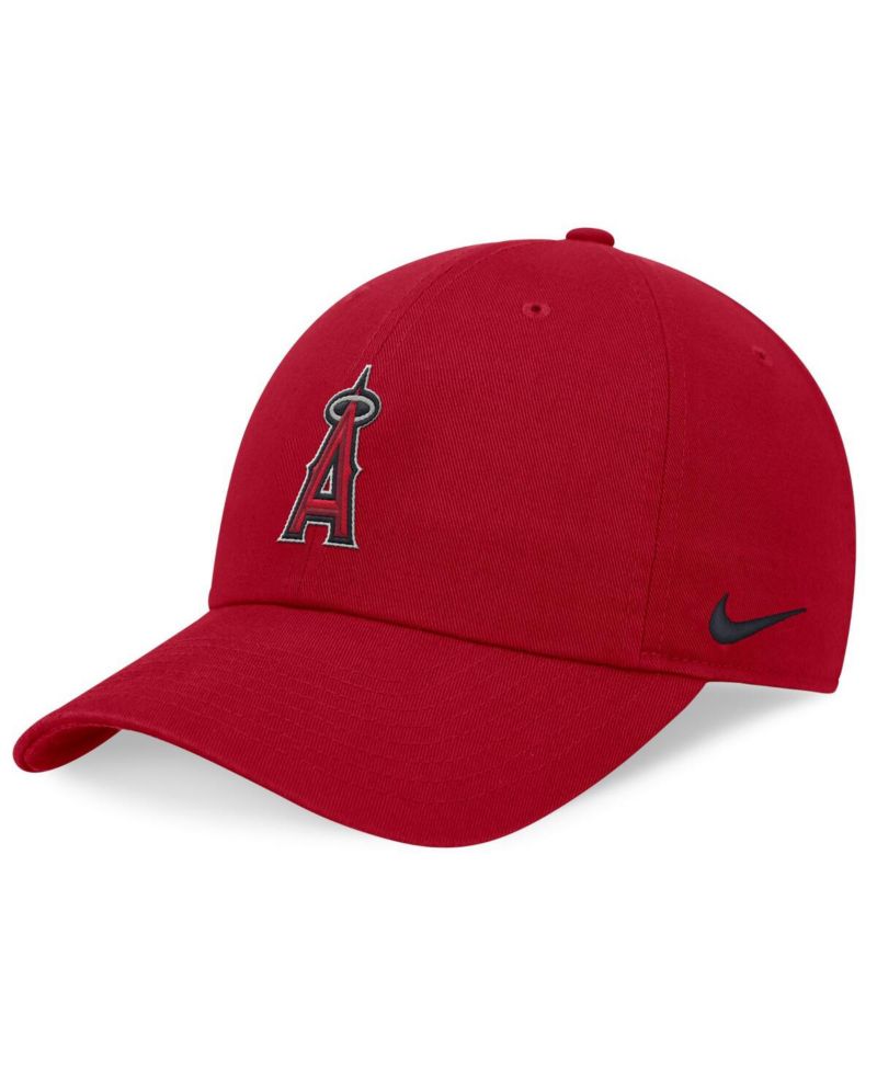Men's Red Los Angeles Angels Club Adjustable Hat