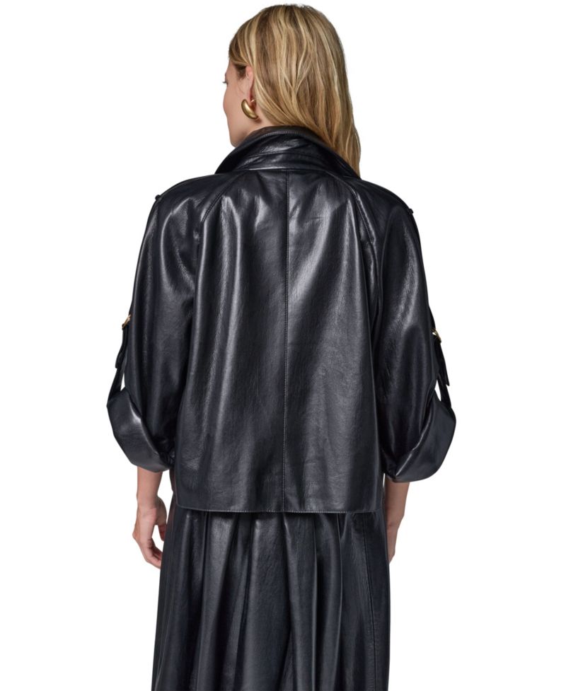 Women's Roll-Sleeve Short Jacket
